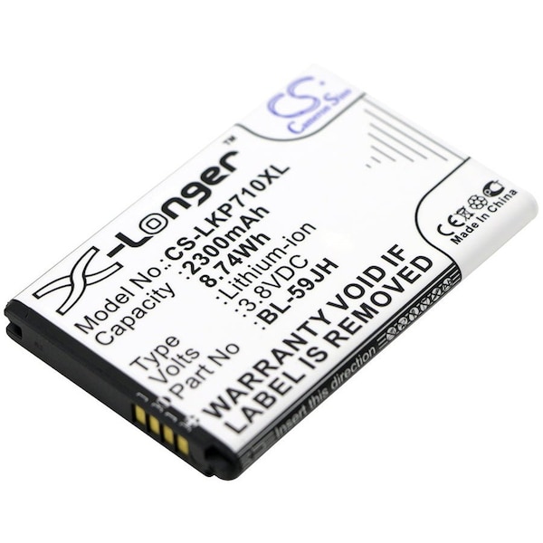Bsc Preferred Verizon ENACT Lucid 2 VS870 2300mAh Mobile Phone Replacement Battery CS-LKP710XL.2 - main